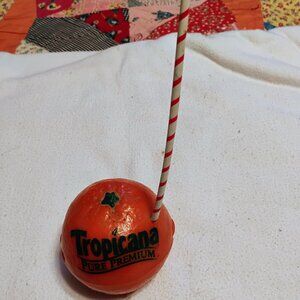 Tropicana orange shape radio